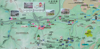 高尾梅郷のマップ